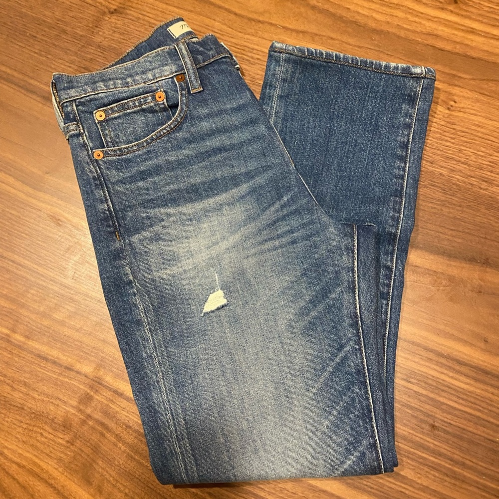 Madewell Straight Crop Jeans Size 26 Women’s